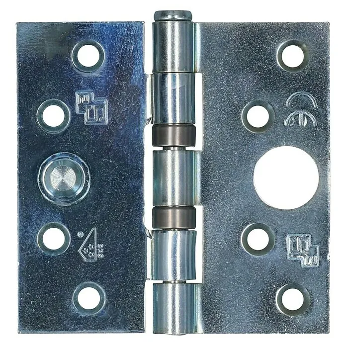 Veilig Scharnieren Kogellager Recht - l x b: 89 x 89 mm, 2 st.