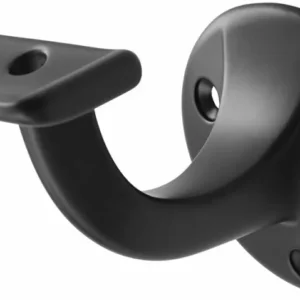 Hermeta 3502-70 leuninghouder vlak 65 mm zwart