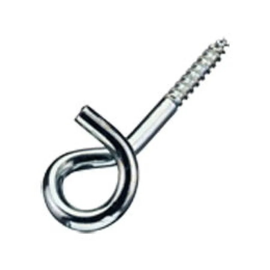 Gebr. Bodegraven krulhaak - 160x20mm - HT Ø10,7mm - verzinkt