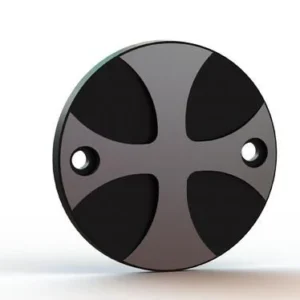 Cross Point Cover Bi-Color Anodized Harley-Davidson met DIN 933 norm