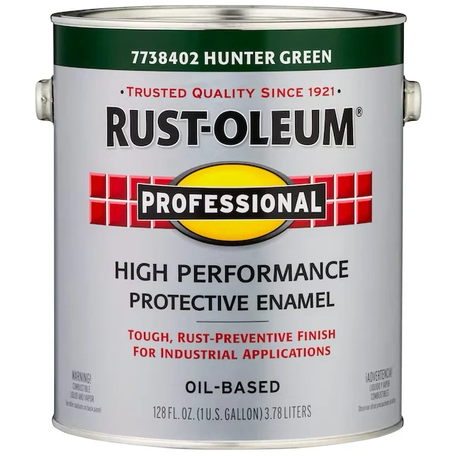 Gecertificeerd Rust-Oleum Professional Gloss Olijfgroen Enamel Oil-based Interior/Exterior Paint (1-Gallon)