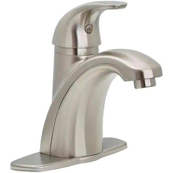 Pfister Parisa 4 . Centerset Single-Handle Bathroom Faucet Brushed Nickel