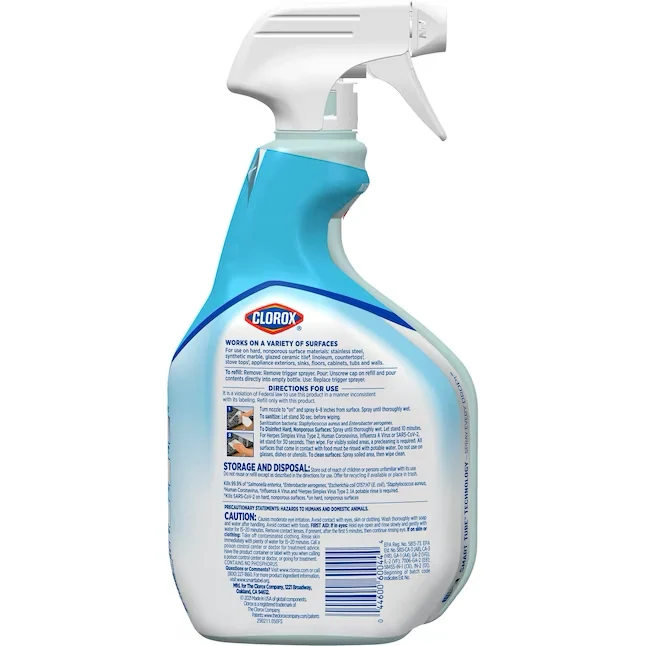 Professionele Ontvetter Clorox 32-fl oz Crisp Lemon Disinfectant Liquid All-Purpose Cleaner