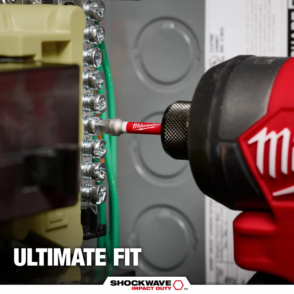 Milwaukee Tools 3-1/2" BIT SQ RECESS #2 48-32-4572
