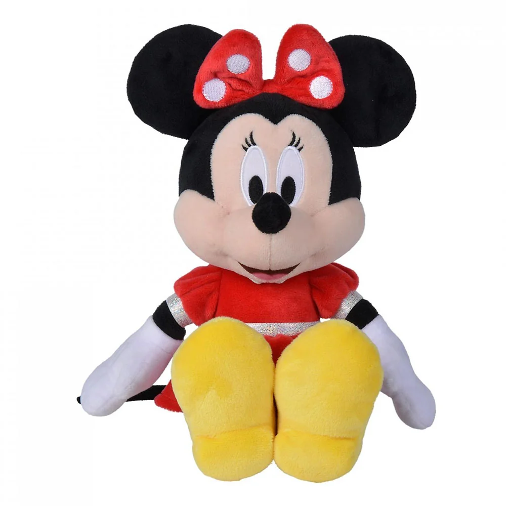 Minnie Mouse plush doll rood dress 35 cm