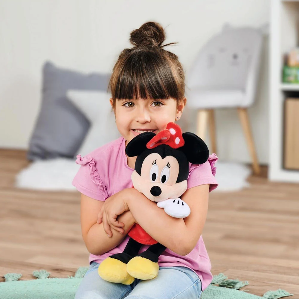 Minnie Mouse plush doll rood dress 35 cm