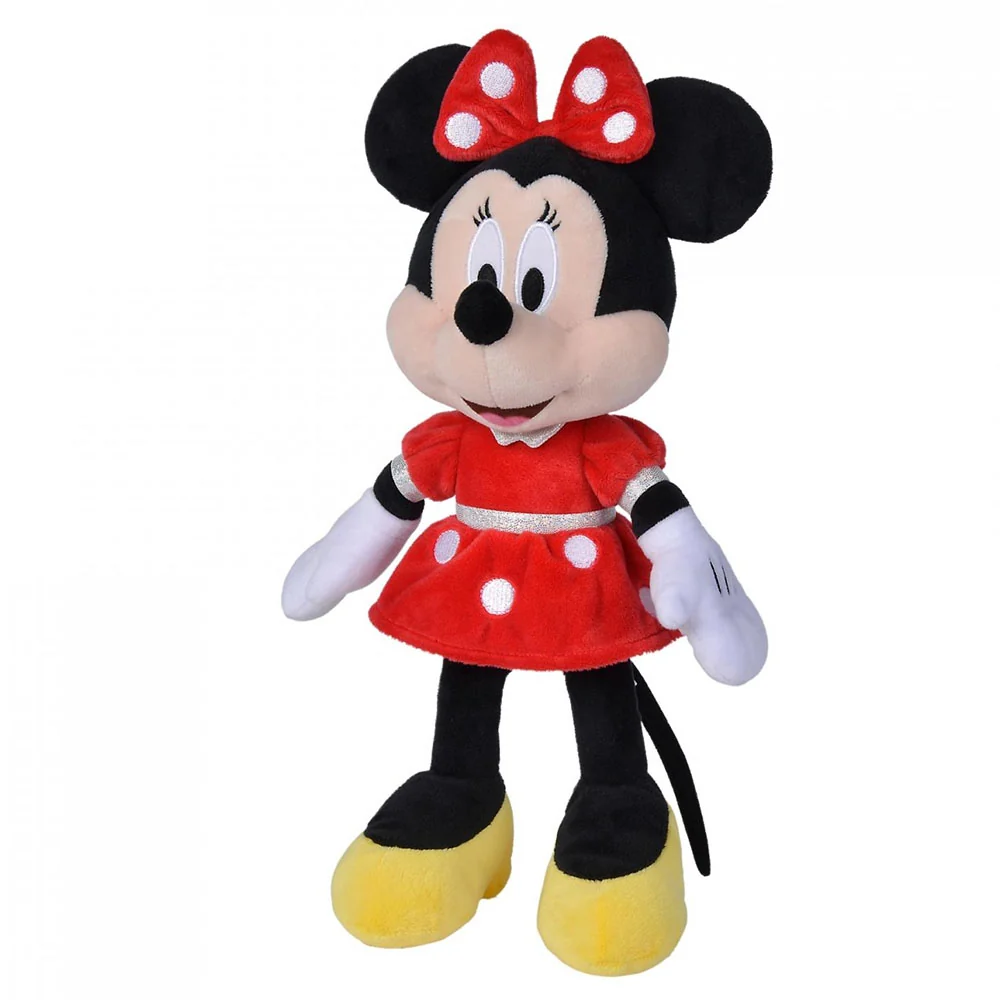 Minnie Mouse plush doll rood dress 35 cm