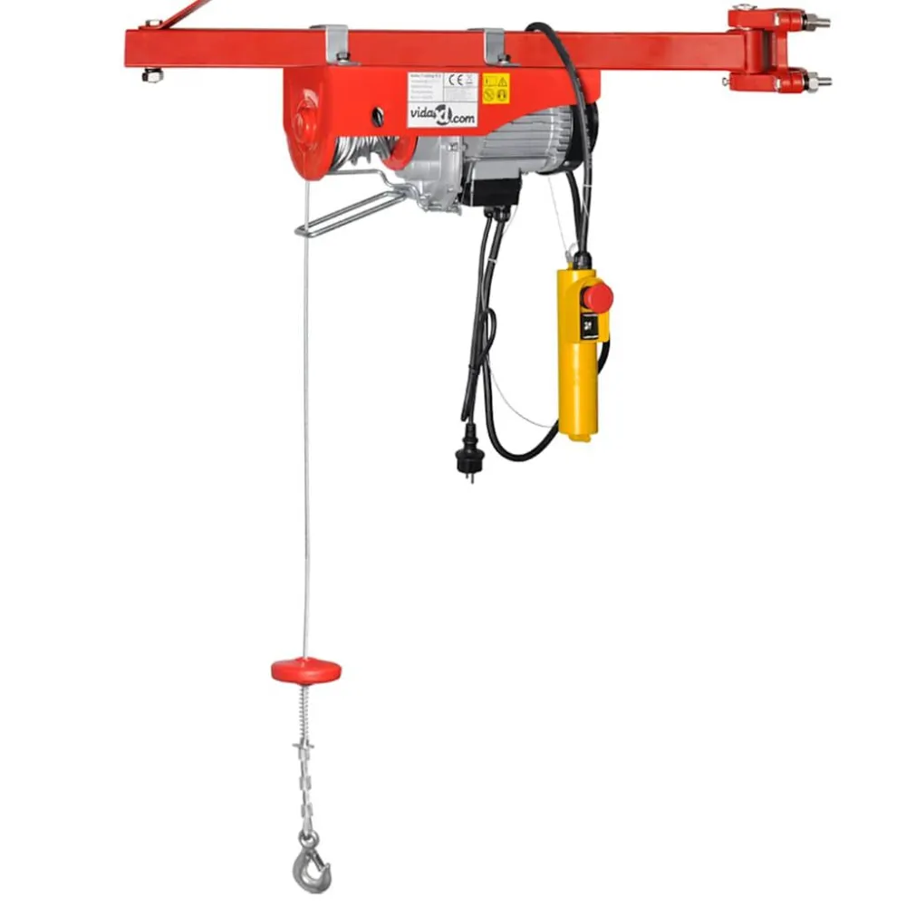Elektrische lier 500 W 100/200 kg