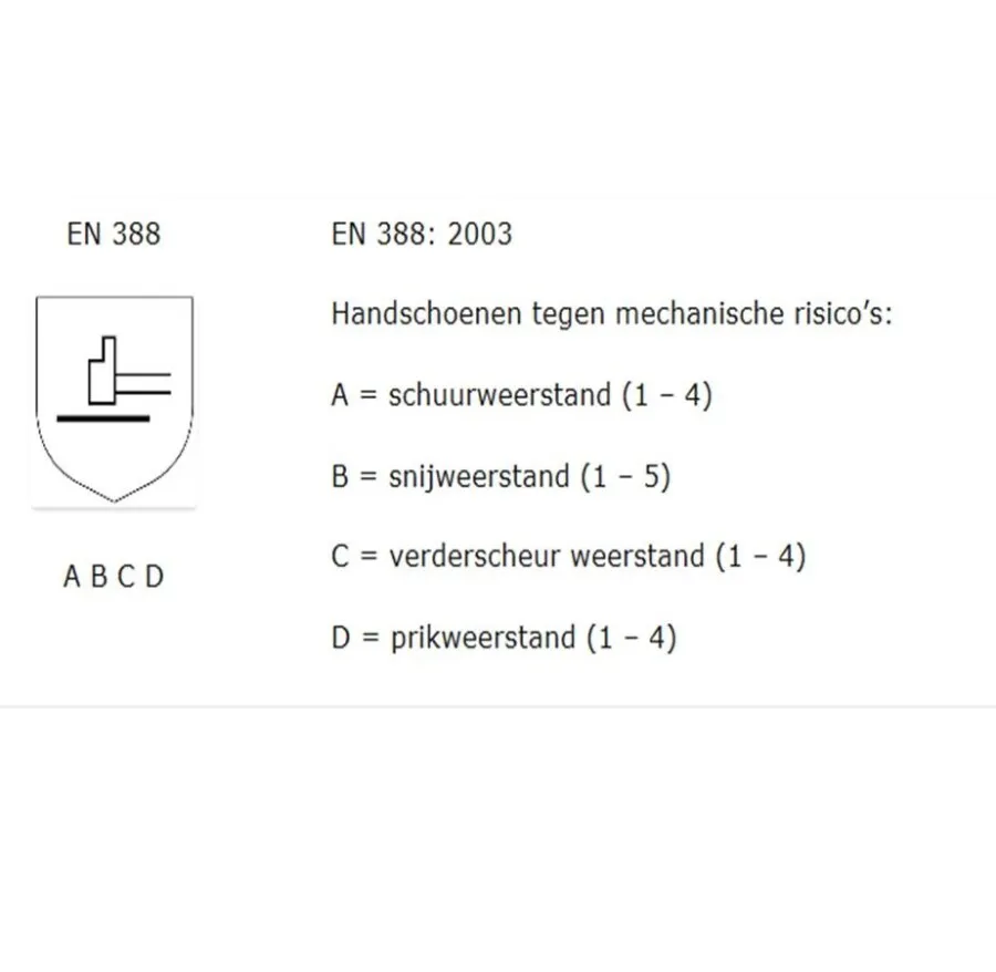 Opsial werkhandschoenen - Handlite 200G - maat 7