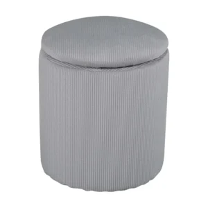 Poef LIMPEN P 1NOS 32x32x40 Grijs