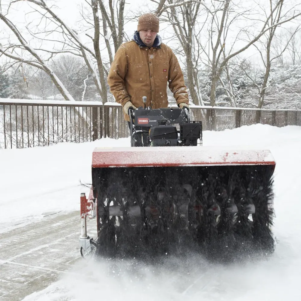 Toro 116-8232 Rotary Broom Ravenzwart Snow/Ice Wafers 36"