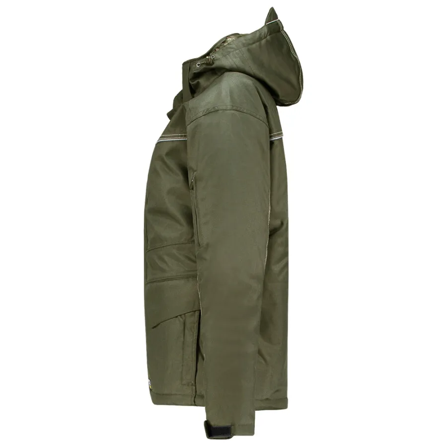 Tricorp midi parka zeildoek - 402007 - legergroen - maat L