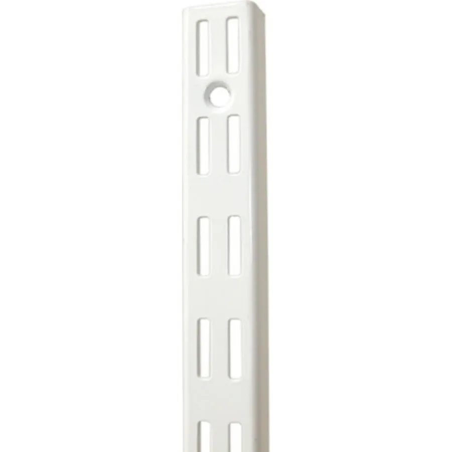 Hoogwaardige Lineaire Element wandrail dubbel - wit - 240 cm