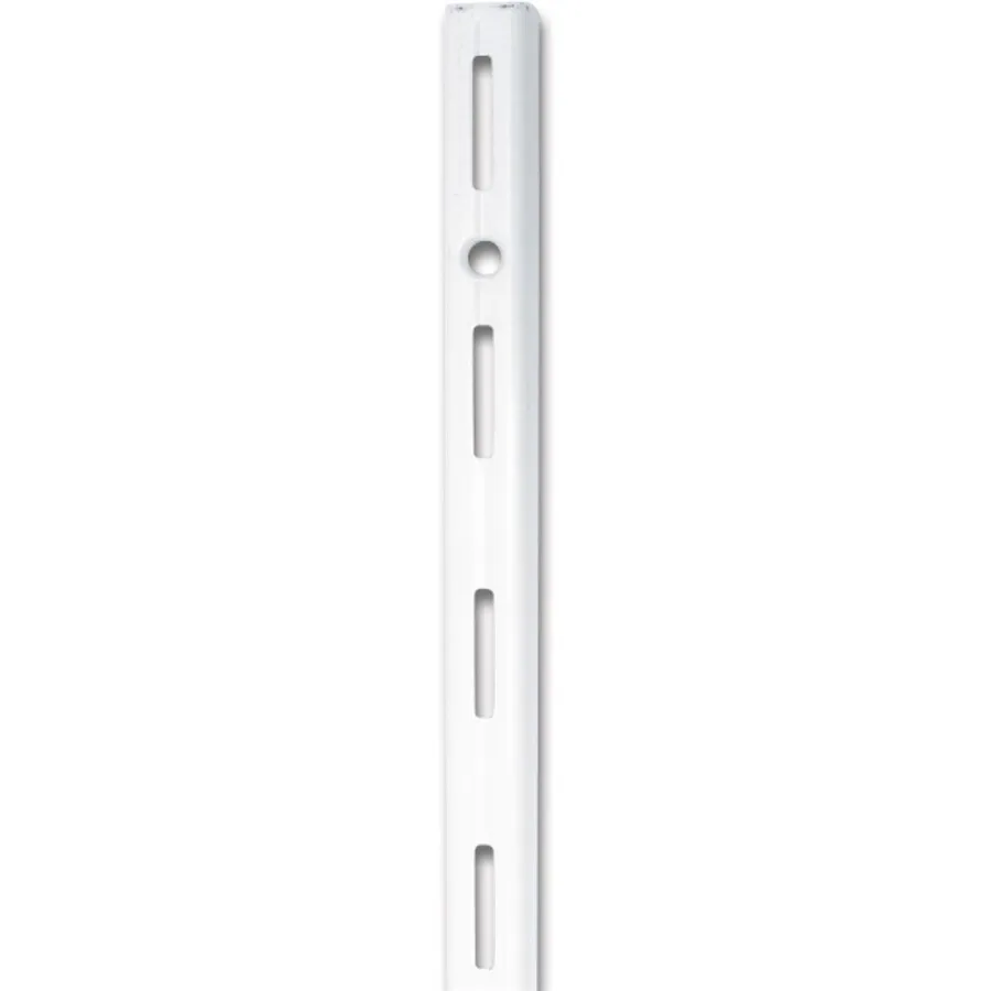 Industrieel Zwaar Belast Element wandrail enkel - wit - 250 cm