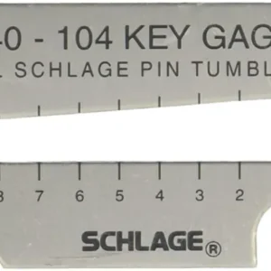 Key Gauge Schlage Lock Company Zware Uitvoering