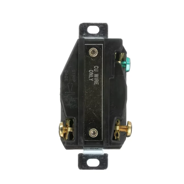 Eaton Arrow Hart 30-Amp 250-volt Industrial Duplex Outlet, Blauw