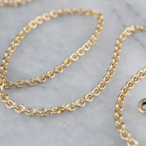 Sparkling Goud Cable Chain | Weerbestendig | Zeewaterbestendig