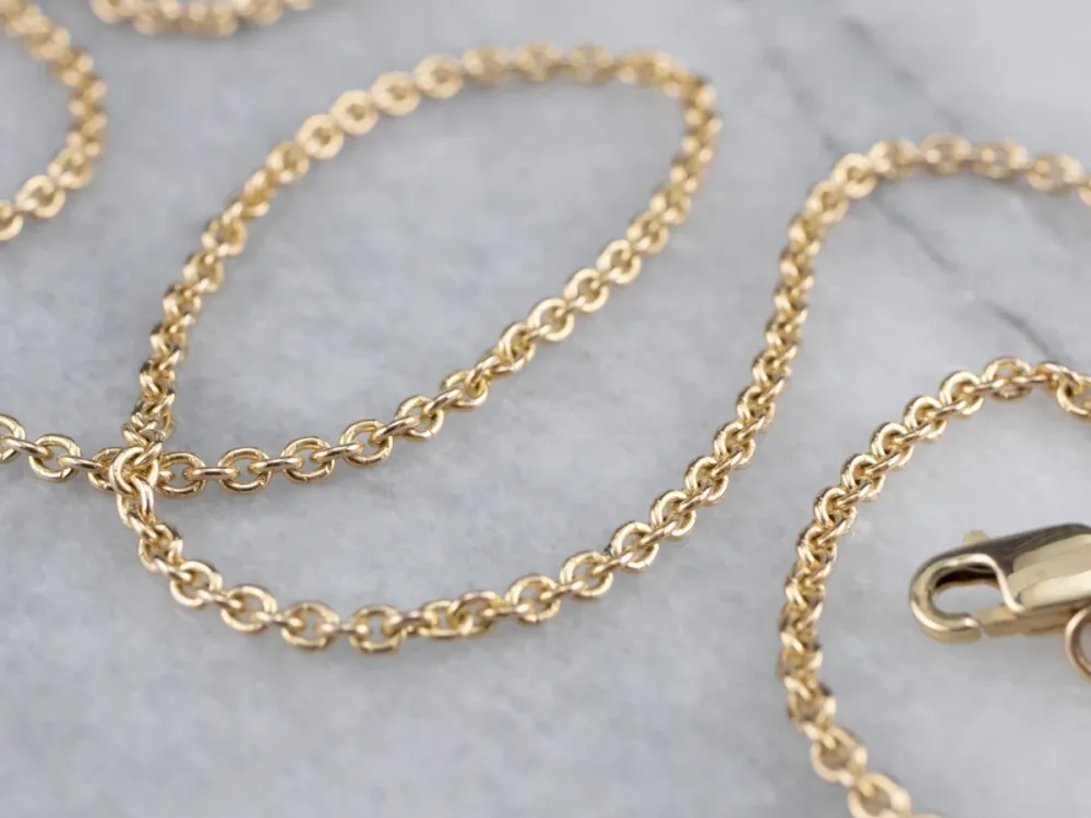 Sparkling Goud Cable Chain | Weerbestendig | Zeewaterbestendig