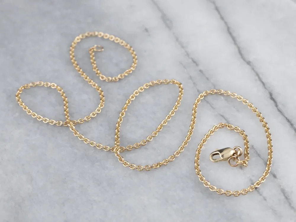 Sparkling Goud Cable Chain | Weerbestendig | Zeewaterbestendig