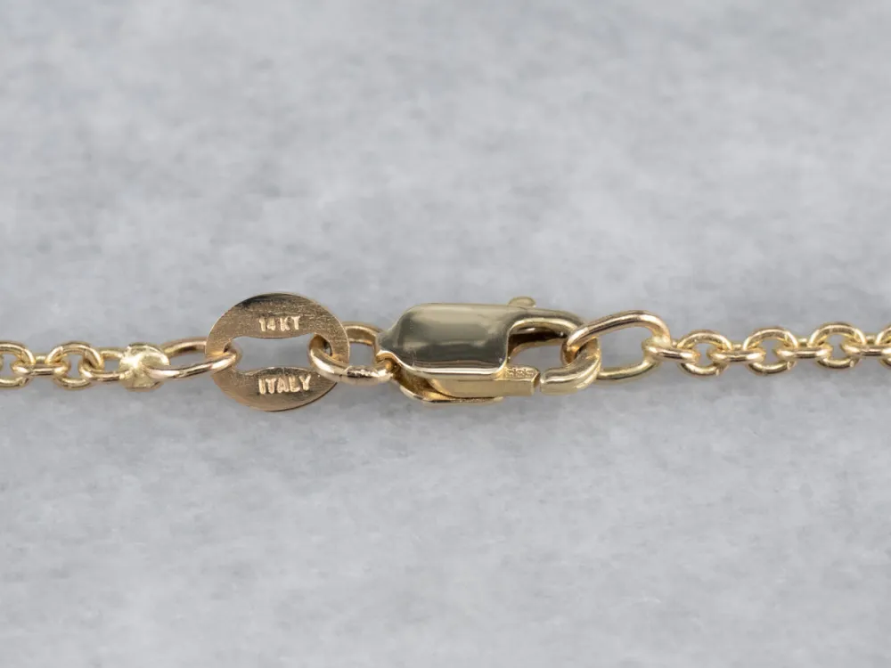 Sparkling Goud Cable Chain | Weerbestendig | Zeewaterbestendig