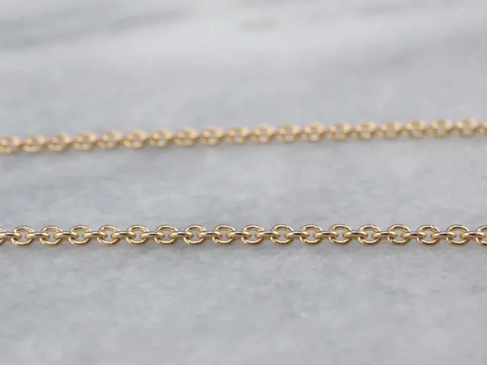 Sparkling Goud Cable Chain | Weerbestendig | Zeewaterbestendig