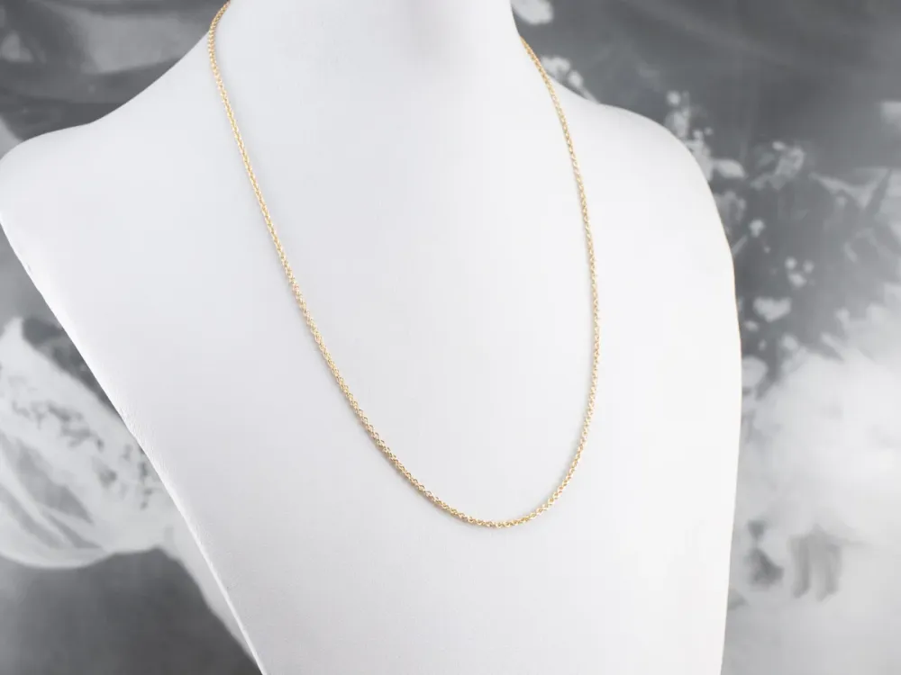 Sparkling Goud Cable Chain | Weerbestendig | Zeewaterbestendig