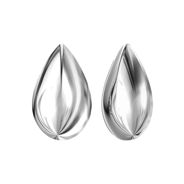 Swarovski Drop Cabochon 2308/4 - Light Verchroomd