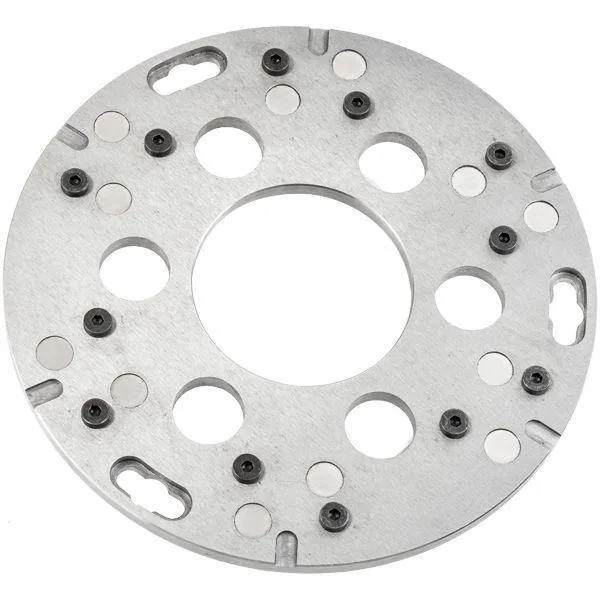 Polar Husky (Husqvarna) Grinding 10-5/8" Magnetic Effortless vrijgave Plate (Canada) | Draaibaar | Verstelbaar