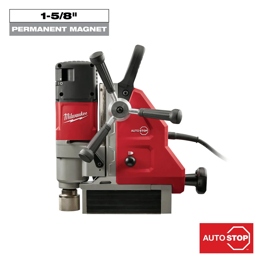 Zware last MILWAUKEE 1-5/8" Magnetic Drill Kit