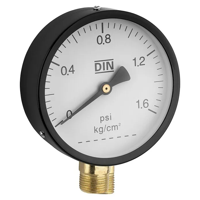 Fijnstof PM2.5 Walteco Rusticline Manometer - Staal