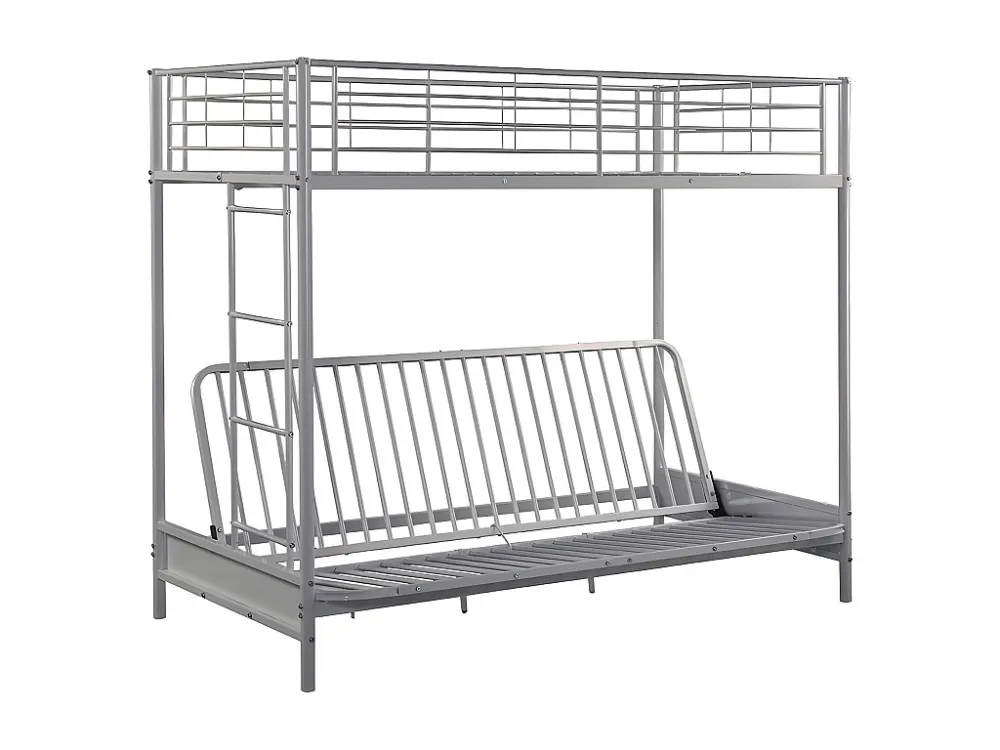 Hoogslaper MODULO IV - 90 x 190 cm - Metaal - Zilver