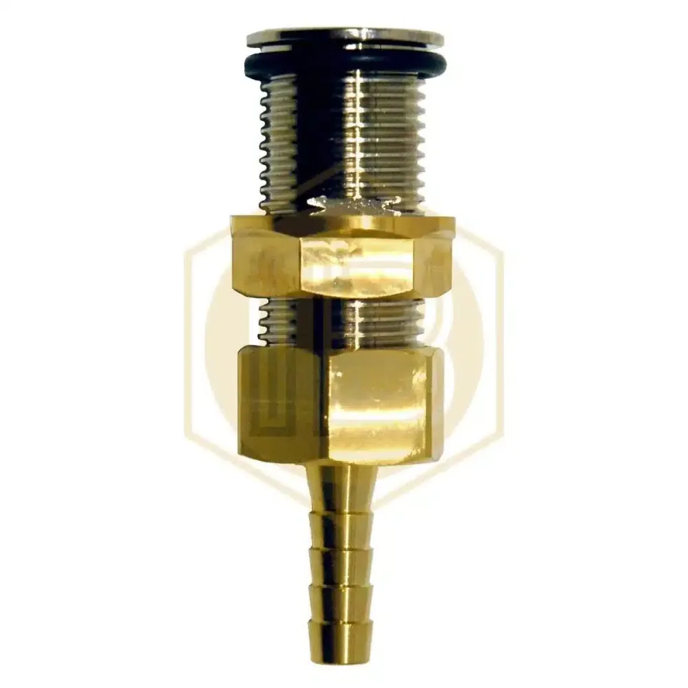 Metal tray drain