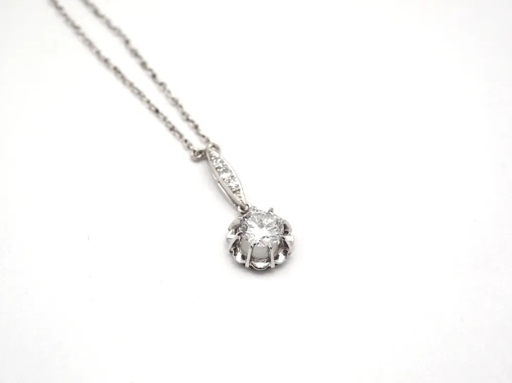 Necklace platinum and diamonds Voor MIG/MAG Lassen