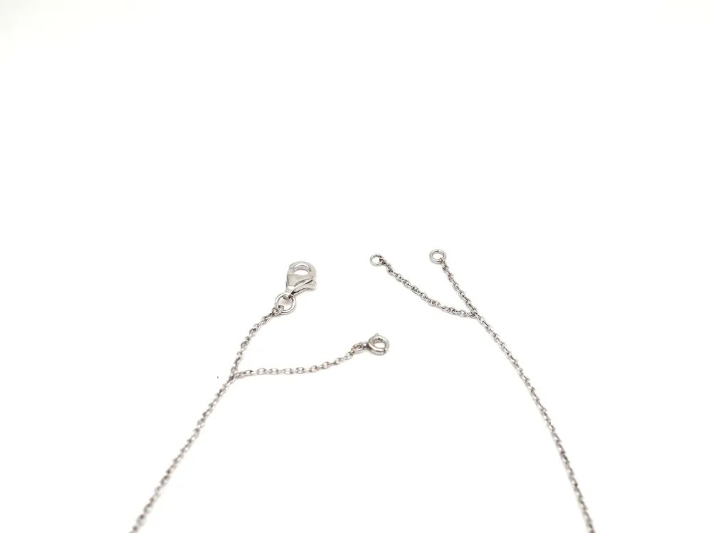 Necklace platinum and diamonds Voor MIG/MAG Lassen