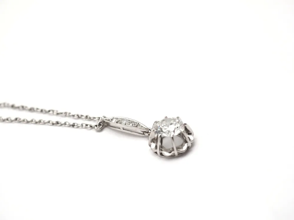Necklace platinum and diamonds Voor MIG/MAG Lassen