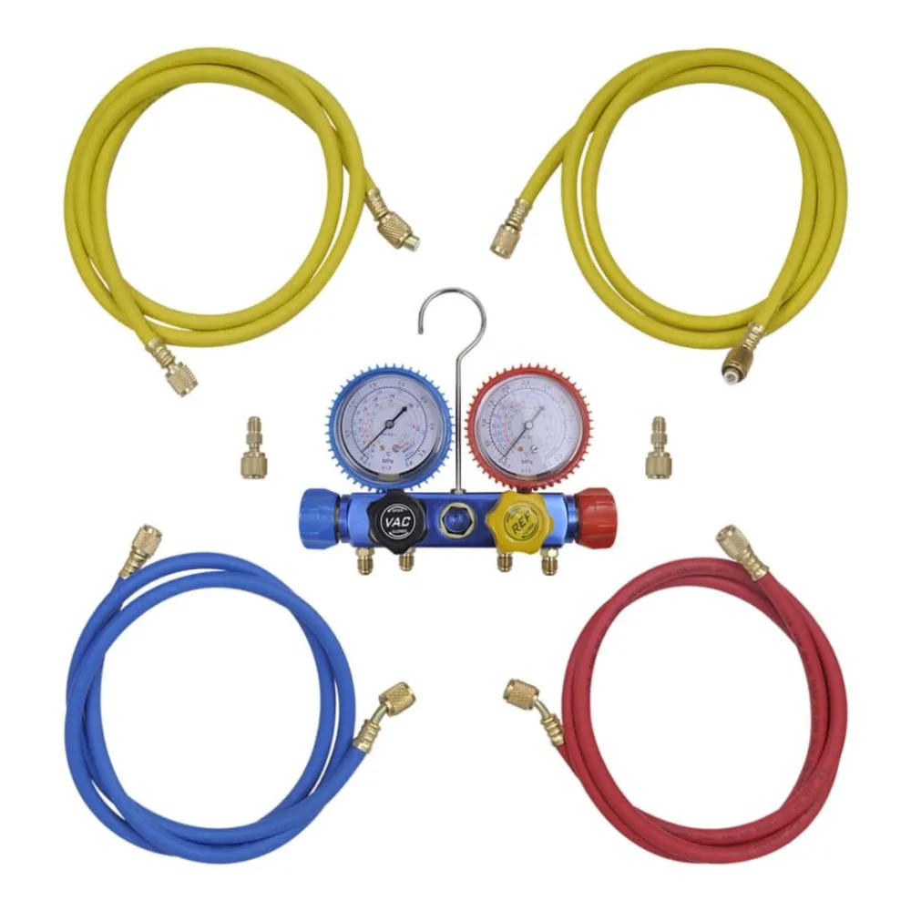 Manometer 4-richtingen set opbergkoffer