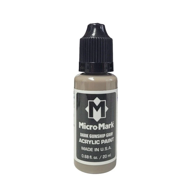 Micro-Mark Dark Gunship Asgrijs Paint, 20ml