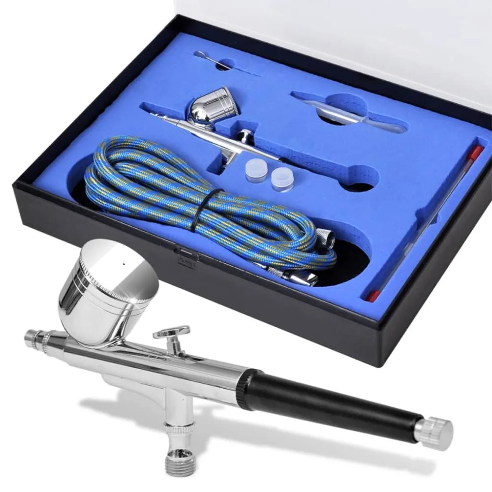 Autoclaafbestendig Airbrush set 0,2 / 0,3 / 0,5 mm mondstukken