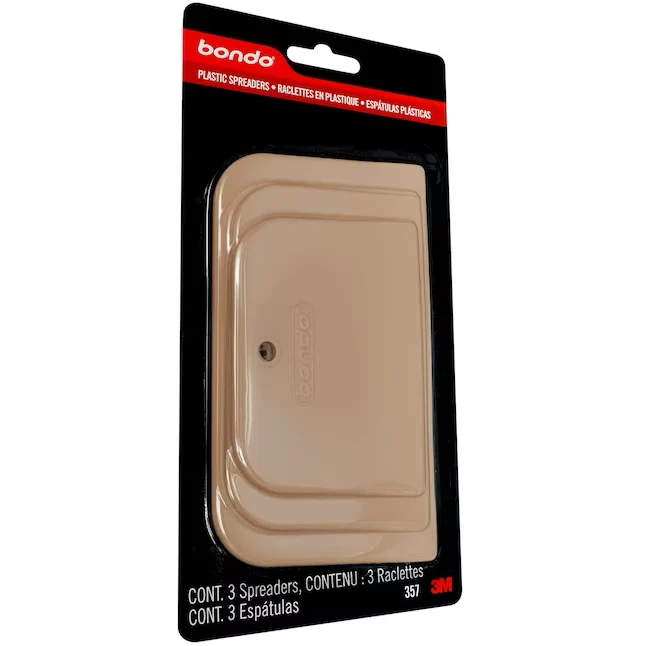 Bondo 3-Pack Spreader 6-1/4- Van kunststof Putty Knife