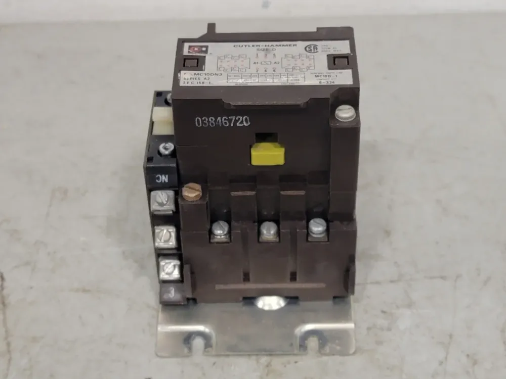 50 Amp, NEMA D, 110/120 VAC Coil Contactor MC10DN3
