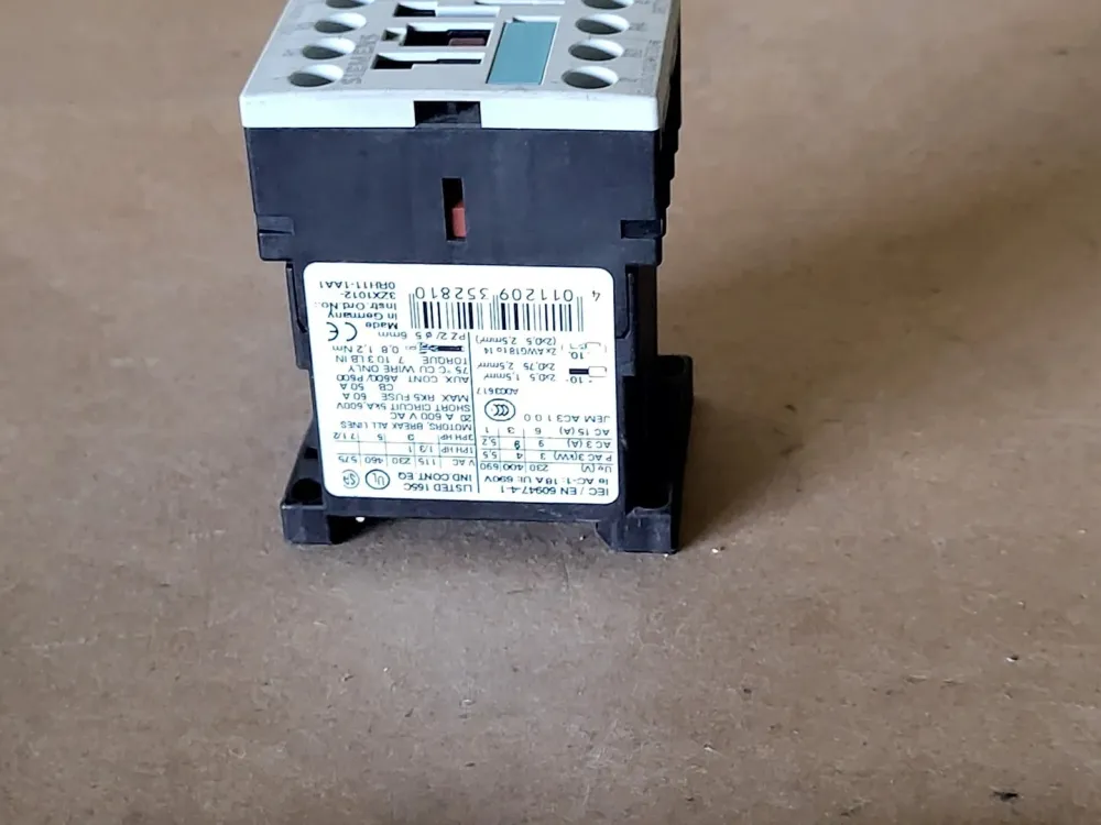 18 Amps 120 volt coil Industrial Contactor 3RT1516-1AK60 voor Industriële Automatisering