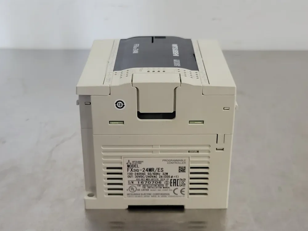 Standard Programmeerbaar Logic Controller FX3G-24MR/ES met CE-Keurmerk
