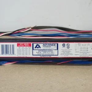 277 Volts 2 Lamps Instant-Start Electronic Ballast VEL-2P32-SC