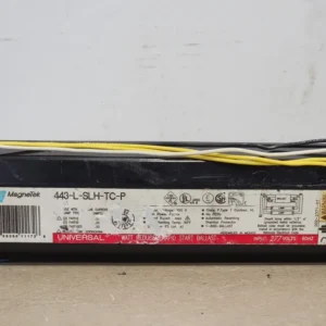 277 Volts 2 Lamps Universal Reducer Snel Start Ballast 443-L-SLH-TC-P
