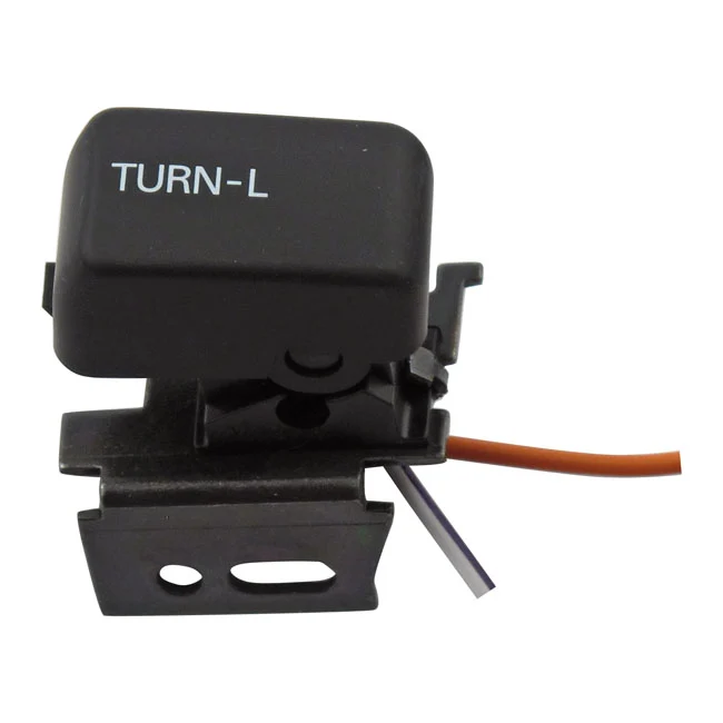 IP67 Waterdicht Giro Izquierda, Interruptor Del Manillar. Negro Para Harley Davidson