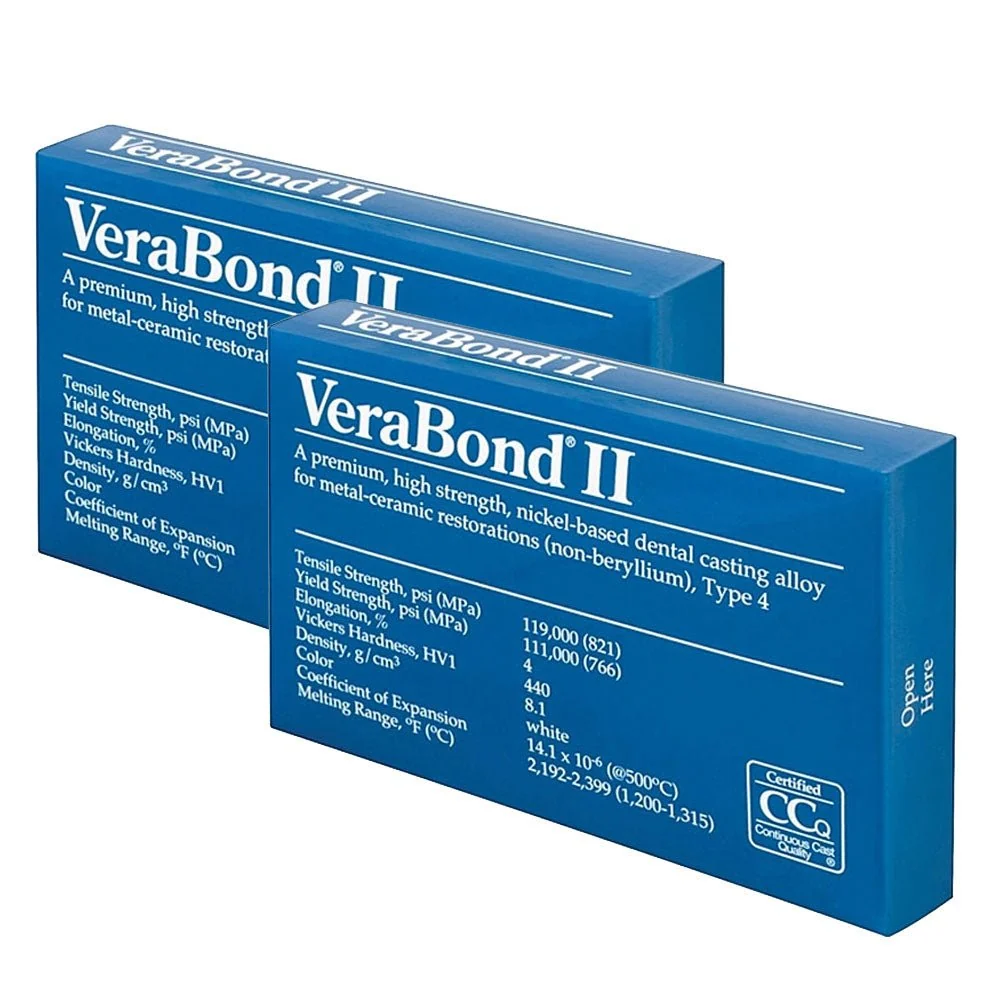 Professionele Kwaliteit VERABOND 2 Metalen NI.CR - Ceramic alloy without Béryllium - CDT 14.1.