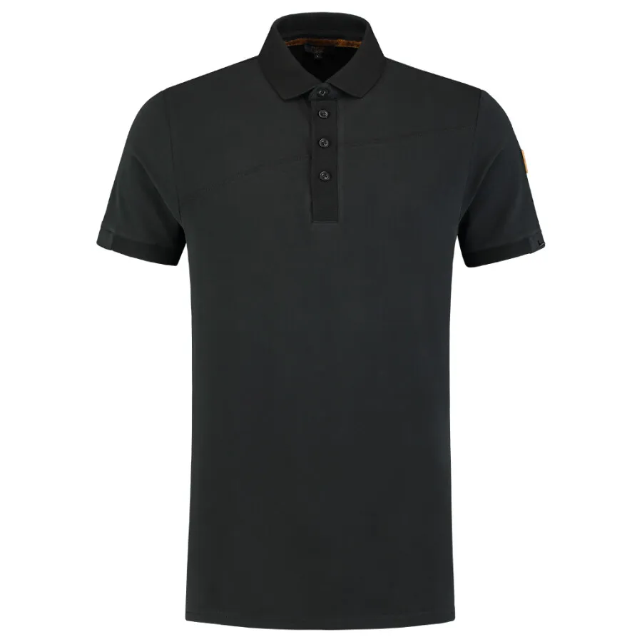Tricorp Premium 204002 Naden Heren poloshirt Zwart M