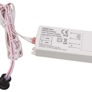 MacLean MCE84 IR -sensor Korte afstand 5 cm LED -verlichting IP20 5A Automatische lichtregeling