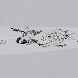Carbide punt Sakura Engraving on Blade [service]