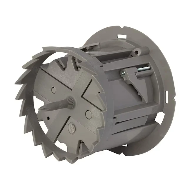 90° hoek Southwire Smart box 1-Gang Veiligheidsplastic New Work/Old Work Round Electrical Box
